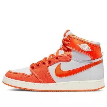 Кроссовки высотой 1 кОм Air Jordan, оранжевый