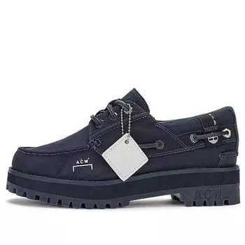 Кроссовки x a cold wallwaterproof authentic 3 eye boat shoe 'navy' Timberland, синий