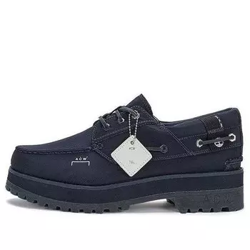 Кроссовки x a cold wallwaterproof authentic 3 eye boat shoe 'navy' Timberland, синий