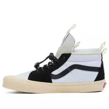 Кроссовки x abc. sk8-hi ext mismatch shoes 'black white' Vans, черный