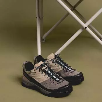 Кроссовки X-Alp Leather Salomon, черный