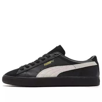 Кроссовки x atmos suede vtg 'black white' Puma, черный