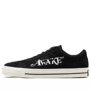 Кроссовки x awake ny one star pro low 'black' Converse, черный