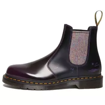 Кроссовки x bt21 2976 leather chelsea boots 'purple black' Dr. Martens, фиолетовый