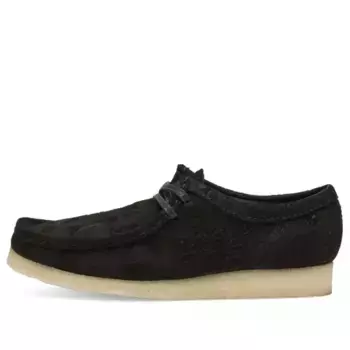 Кроссовки x civilist embossed suede 'black' Clarks, черный