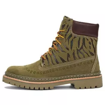Кроссовки x clot future73 timberloop 6-inch boot 'olive green' Timberland, зеленый