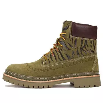Кроссовки x clot future73 timberloop 6-inch boot 'olive green' Timberland, зеленый