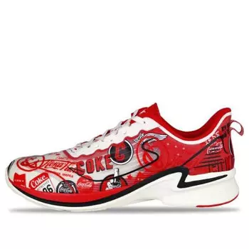 Кроссовки x coca cola running 2 low Anta, красный
