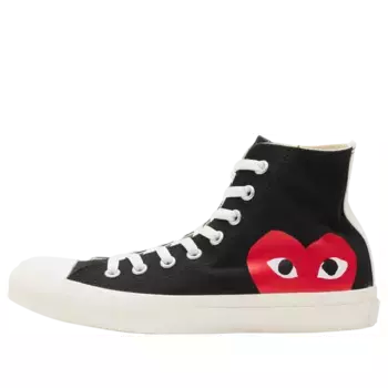 Кроссовки x comme des garcons play chuck 70 hi 'black' Converse, черный