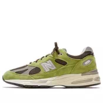 Кроссовки x danielle cathari 991v2 made in england 'matcha' New Balance, мультиколор
