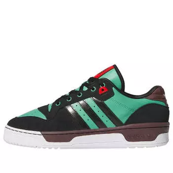 Кроссовки x demon slayer rivalry low 'tanjiro' Adidas, черный