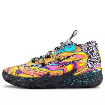 Кроссовки x dexters laboratory mb.03 'poison pink orange' Puma, мультиколор