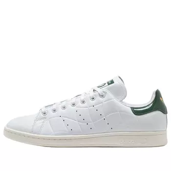 Кроссовки x dime stan smith 'white colligate green' Adidas, белый