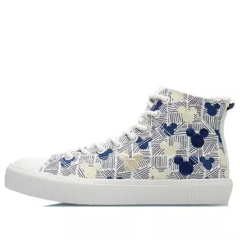 Кроссовки x disney canvas hi shoes Li-Ning, белый