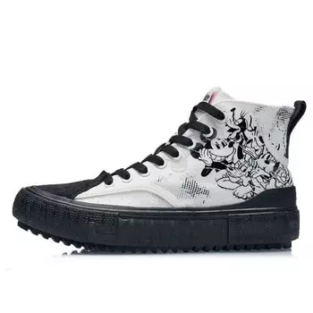 Кроссовки x disney canvas hi shoes Li-Ning, белый