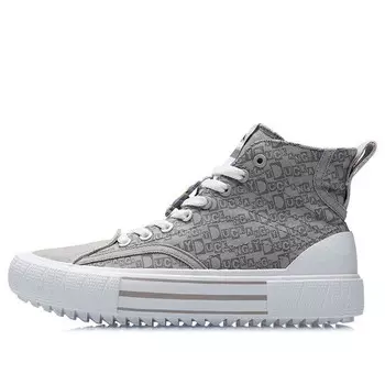 Кроссовки x disney canvas hi shoes Li-Ning, серый