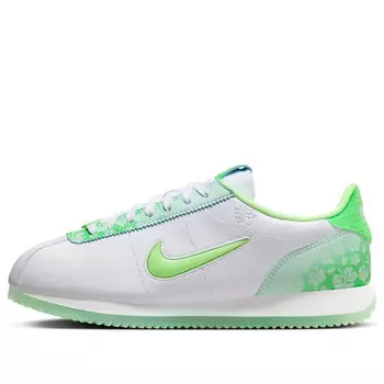 Кроссовки x doernbecher cortez 'white green' Nike, белый