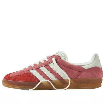 Кроссовки x end gazelle indoor 'laundromat pink' Adidas, розовый
