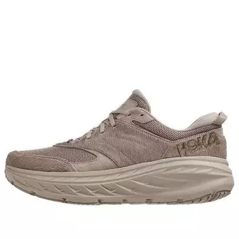 Кроссовки x engineered garments bondi l 'simply taupe' Hoka One One, коричневый