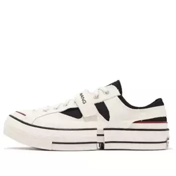 Кроссовки x feng chen wang chuck 70 low '2-in-1 - egret' Converse, черный