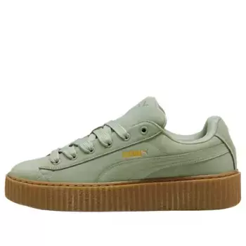 Кроссовки x fenty creeper phatty 'earth tone pack - green fog' Puma, зеленый