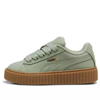 Кроссовки x fenty creeper phatty 'earth tone pack - green fog' Puma, зеленый