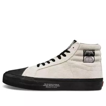 Кроссовки x former sk8-hi 138 shoes suede/bone white Vans, белый