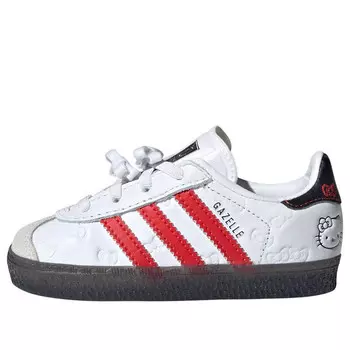 Кроссовки x hello kitty gazelle indoor '50th anniversary' Adidas, белый