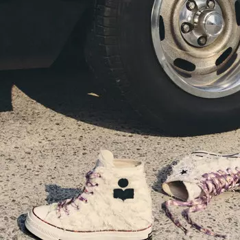 Кроссовки x isabel marant chuck taylor all star '70 wedge hi Converse, белый