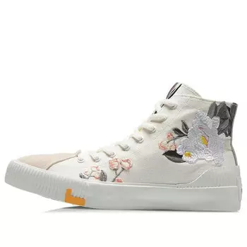 Кроссовки x jason wu counterflow canvas hi shoes Li-Ning, белый
