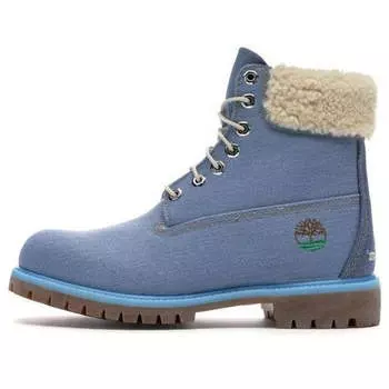 Кроссовки x just don 6 inch premium denim boots 'light blue' Timberland, синий