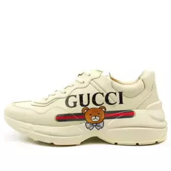 Кроссовки x kai rhyton 'cream' Gucci, бежевый