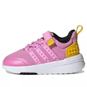 Кроссовки x lego racer tr21 'bliss orchid black' Adidas, мультиколор