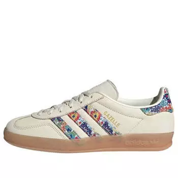Кроссовки x liberty london gazelle indoor Adidas, бежевый