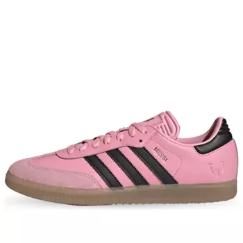 Кроссовки x lionel messi samba Adidas, розовый