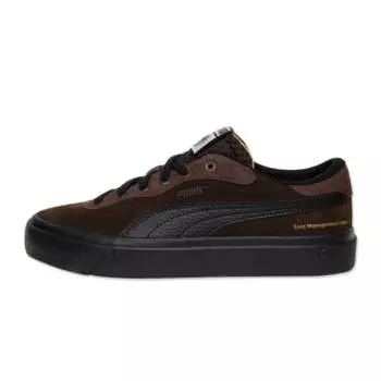 Кроссовки x lmc royale suede chestnut 'black brown' Puma, черный