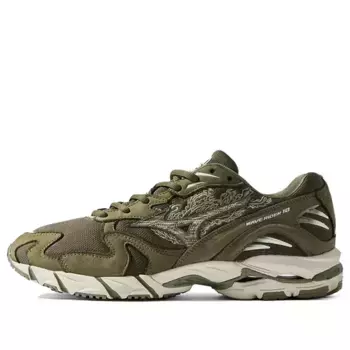 Кроссовки x maharishi wave rider 10 '97 'fire phoenix' Mizuno, мультиколор