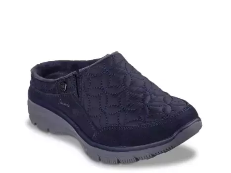 Кроссовки x Martha Stewart Easy Going Puffer Road Mule Skechers, темно-синий