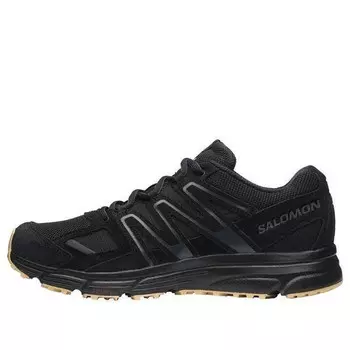 Кроссовки x-mission 4 suede 'black' 416071 Salomon, черный