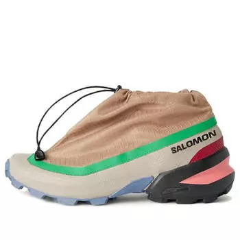 Кроссовки x mm6 maison margiela cross low 'kelp' 471698 Salomon, бежевый
