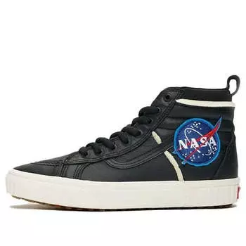Кроссовки x nasa sk8-hi 46 mte dx space voyager black Vans, черный