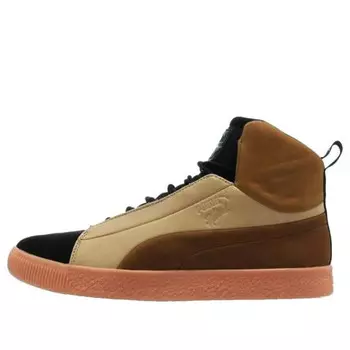 Кроссовки x naturel clyde glow mi 'brown beige' Puma, коричневый