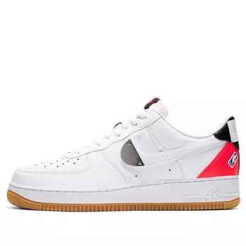 Кроссовки x nba air force 1 '07 lv8 'white bright crimson' Nike, белый