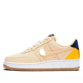 Кроссовки x nba air force 1 '07 lv8 'sesame university gold' Nike, бежевый