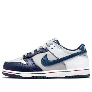Кроссовки x nba dunk low emb '75th anniversary - nets' Nike, синий
