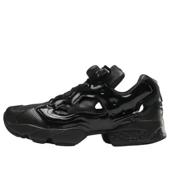 Кроссовки x needles instapump fury 'black' Reebok, черный