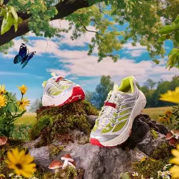 Кроссовки X Nicole Mclaughlin Mafate Speed Three 2 Hoka One One, белый