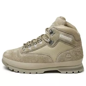Кроссовки x nonnative euro hiker leather and fabric mid hiker 'lt beige suede' Timberland, бежевый