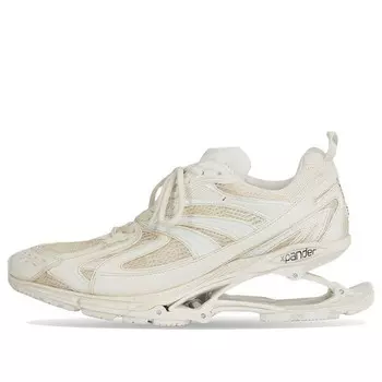 Кроссовки x-pander daddy shoes beige/white Balenciaga, белый