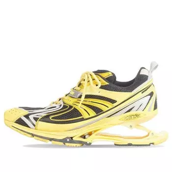 Кроссовки x-pander sports shoes yellow/black Balenciaga, желтый
